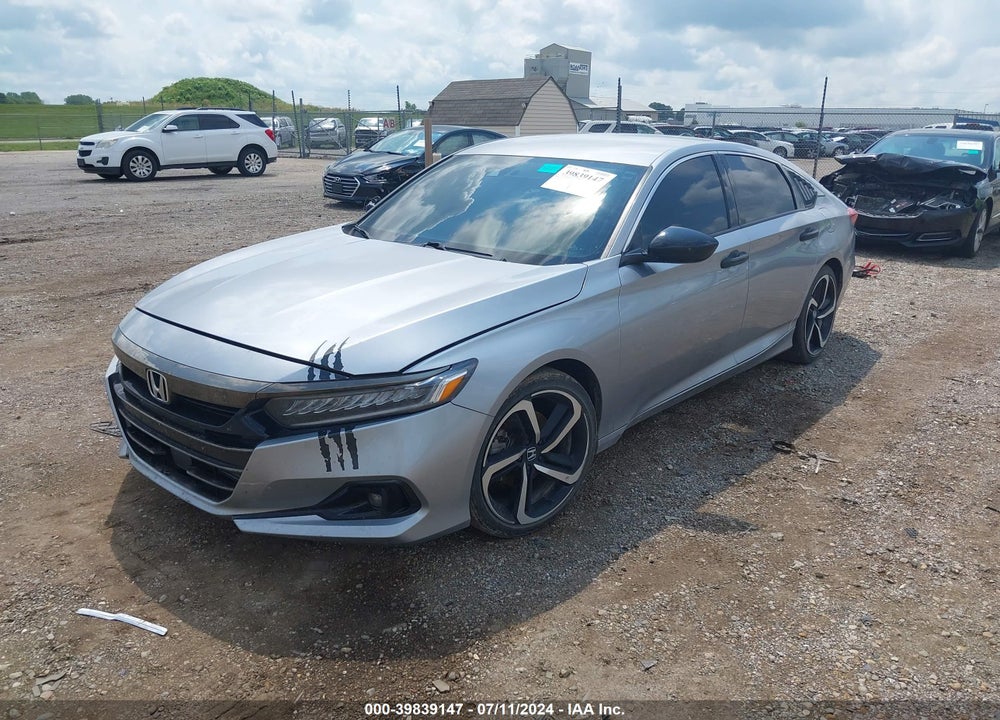 2021 HONDA ACCORD SPORT VIN: 1HGCV1F39MA123268