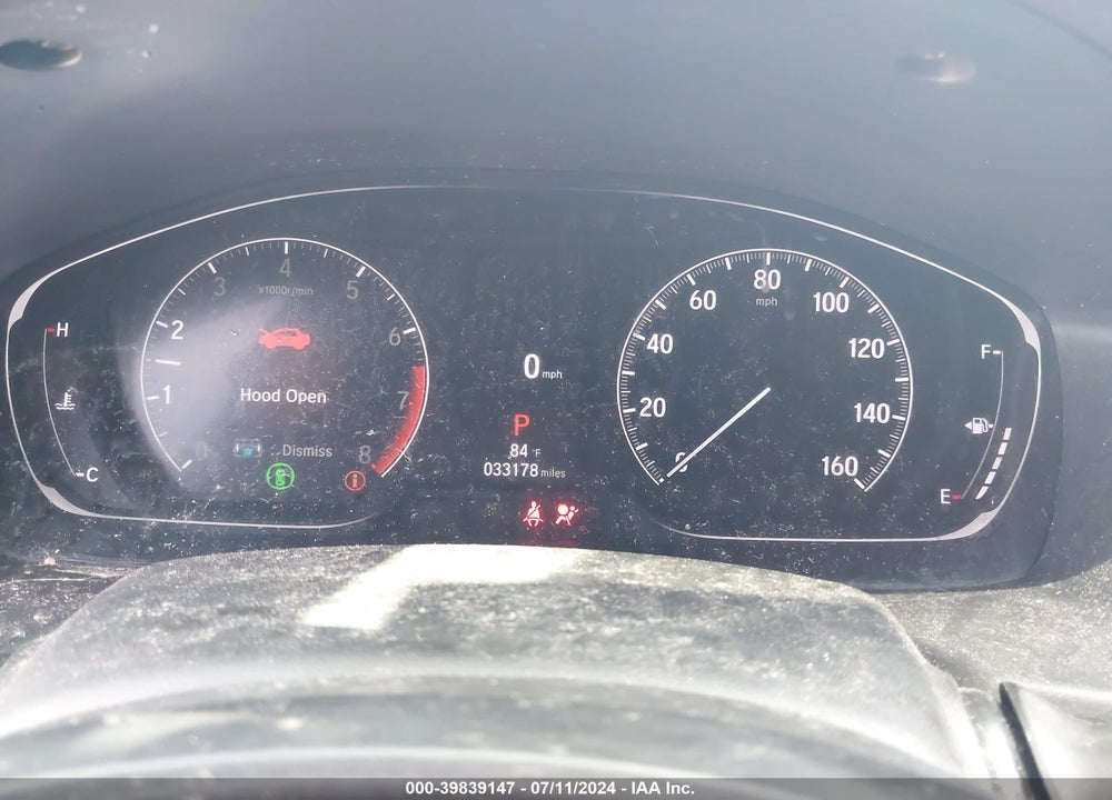 2021 HONDA ACCORD SPORT VIN: 1HGCV1F39MA123268