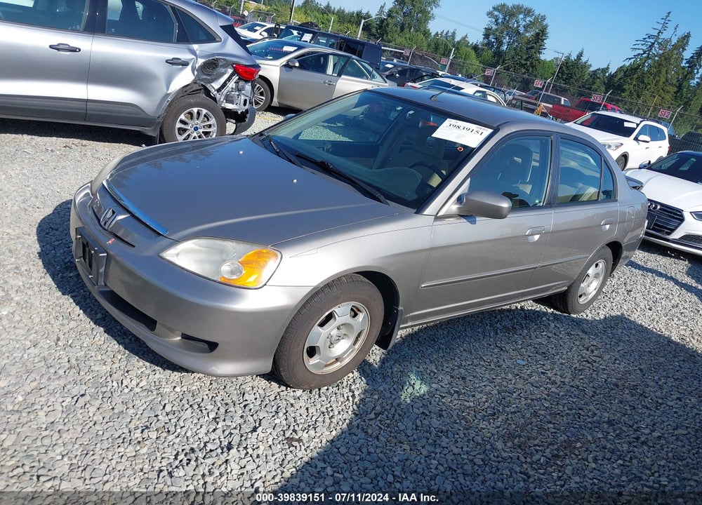 2003 HONDA CIVIC HYBRID VIN: JHMES95633S025841