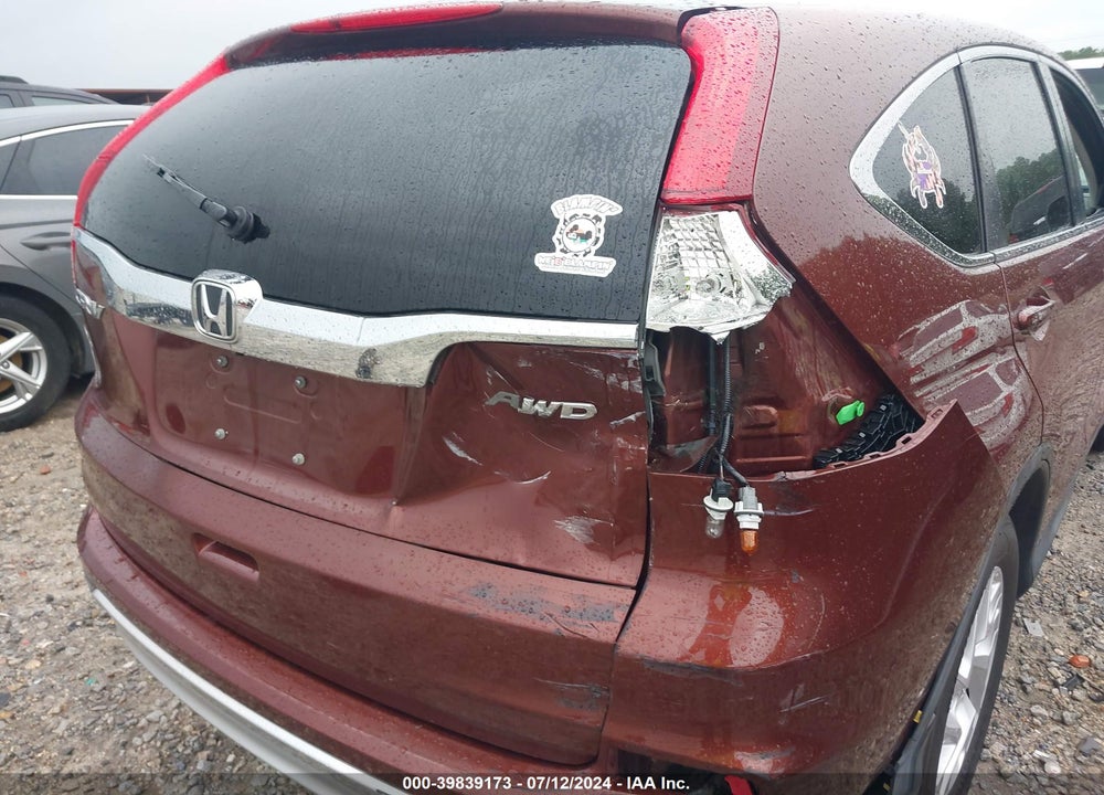 2015 HONDA CR-V EX VIN: 2HKRM4H58FH704722