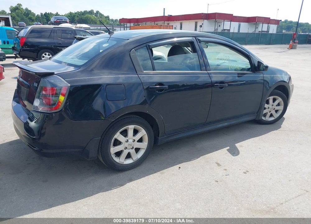 2012 NISSAN SENTRA 2.0 SR VIN: 3N1AB6AP9CL669567