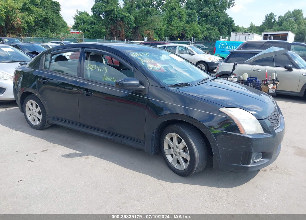2012 NISSAN SENTRA 2.0 SR VIN: 3N1AB6AP9CL669567