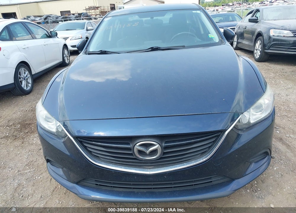 2016 MAZDA 6 I TOURING VIN: JM1GJ1V57G1482802