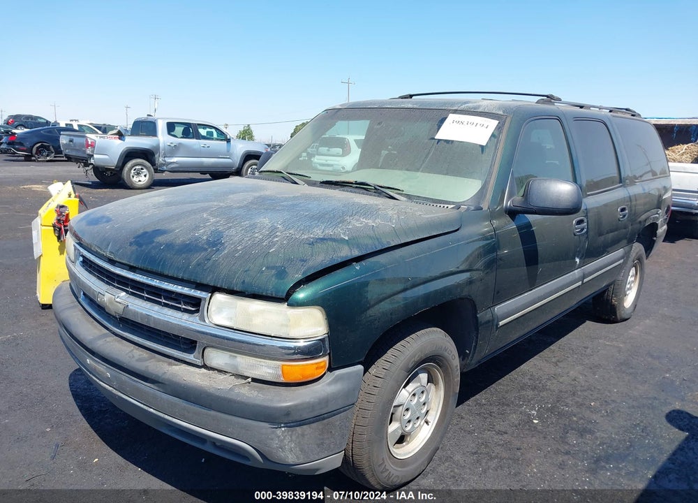 2001 CHEVROLET SUBURBAN 1500 LS VIN: 3GNEC16T51G154244