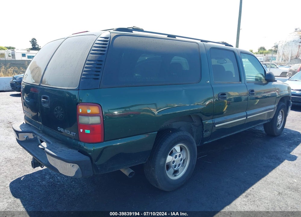 2001 CHEVROLET SUBURBAN 1500 LS VIN: 3GNEC16T51G154244
