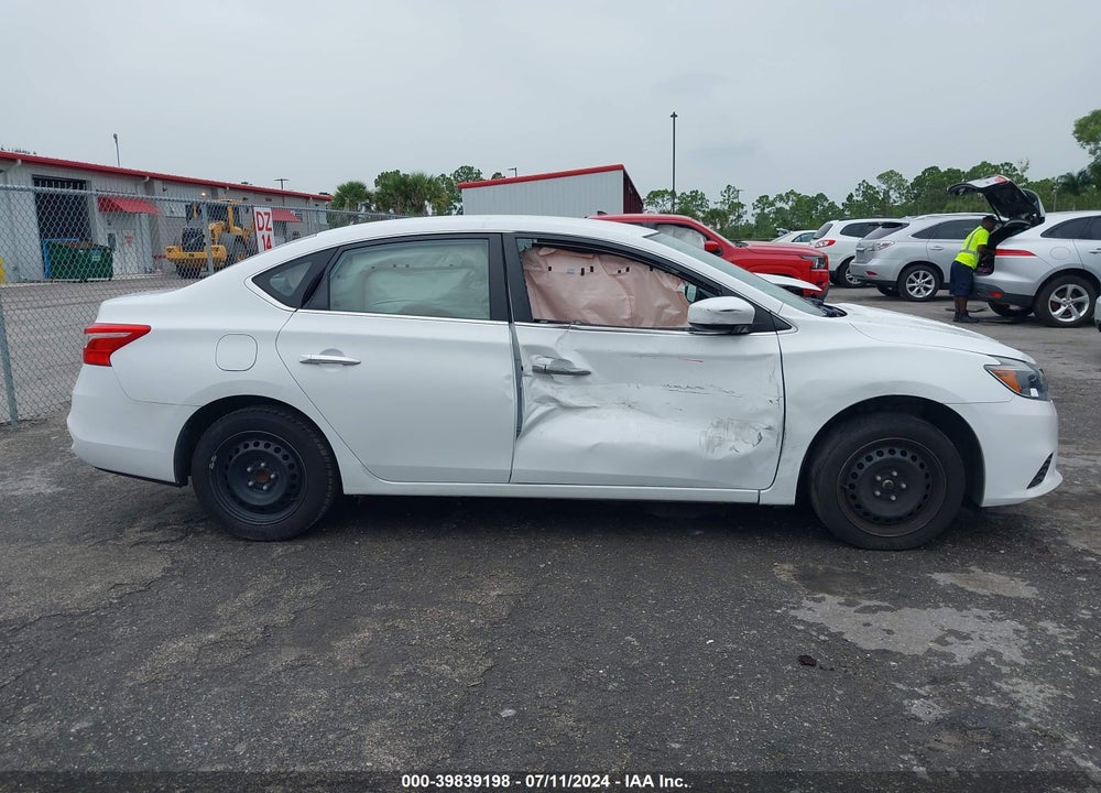 2019 NISSAN SENTRA S VIN: 3N1AB7AP3KY282830