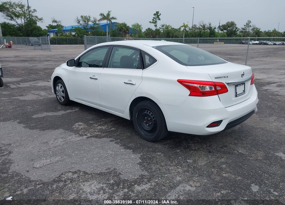 2019 NISSAN SENTRA S VIN: 3N1AB7AP3KY282830