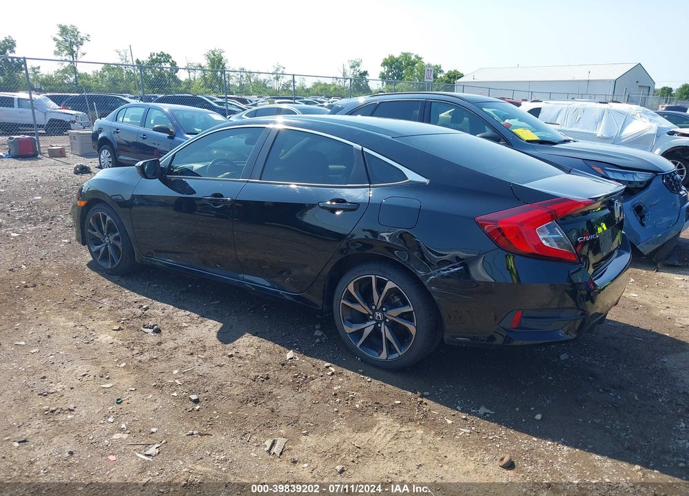 2021 HONDA CIVIC SPORT VIN: 2HGFC2F80MH521751
