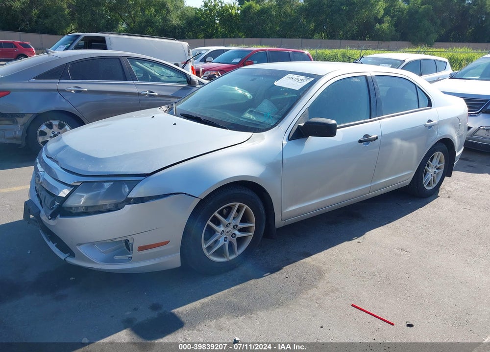 2010 FORD FUSION S VIN: 3FAHP0GA0AR307298