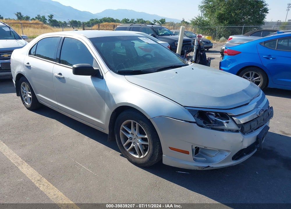 2010 FORD FUSION S VIN: 3FAHP0GA0AR307298
