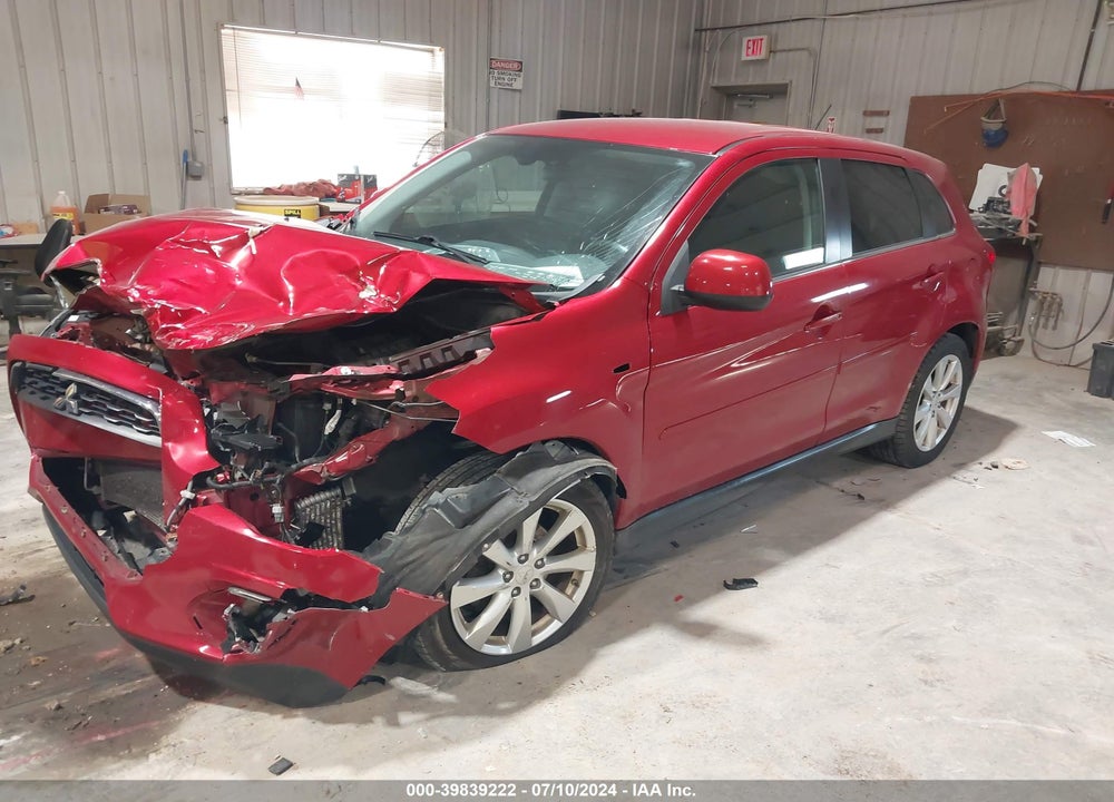 2015 MITSUBISHI OUTLANDER SPORT SE VIN: 4A4AR4AU2FE004137