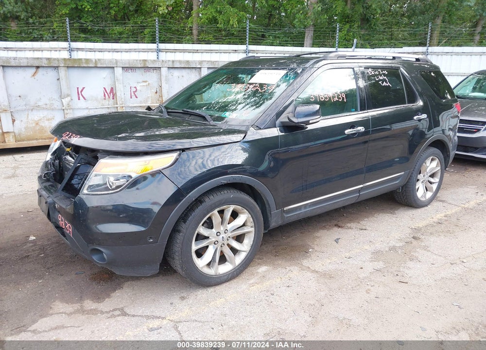 2013 FORD EXPLORER LIMITED VIN: 1FM5K8F85DGB62758