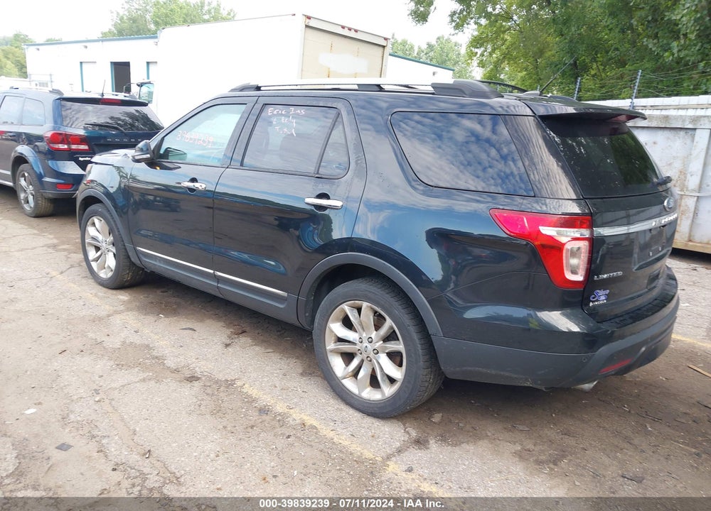 2013 FORD EXPLORER LIMITED VIN: 1FM5K8F85DGB62758