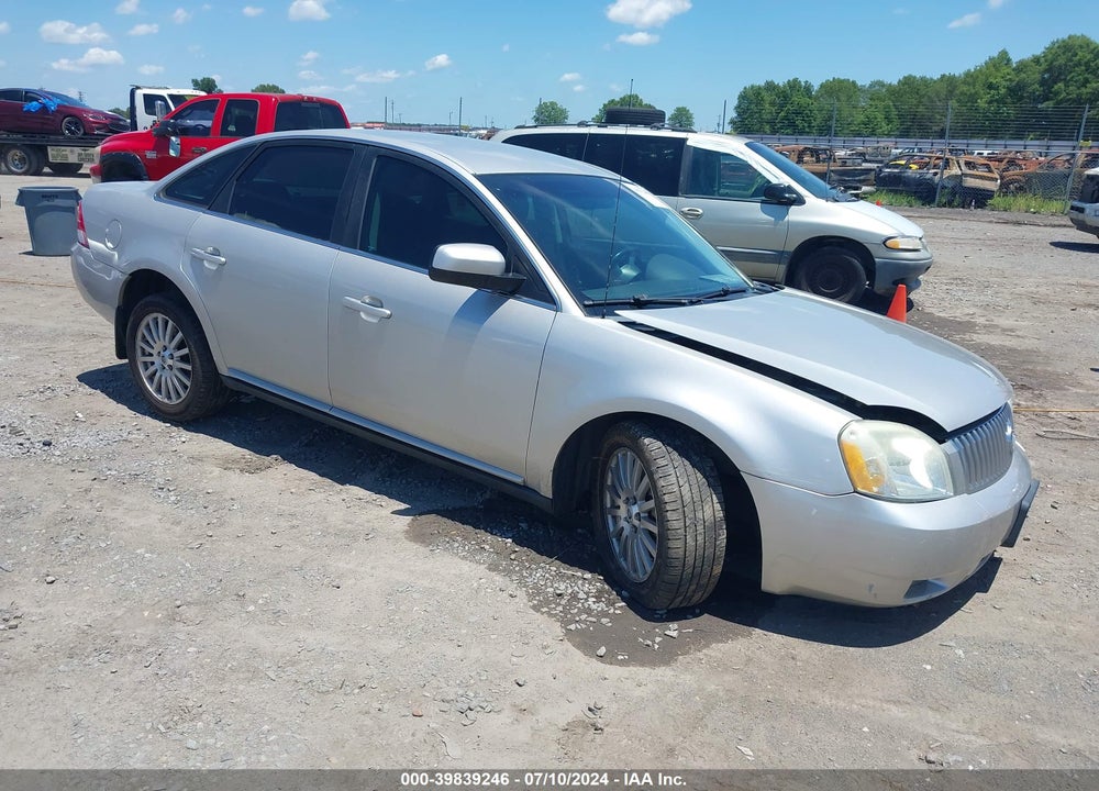 2006 MERCURY MONTEGO PREMIER VIN: 1MEFM421X6G616637