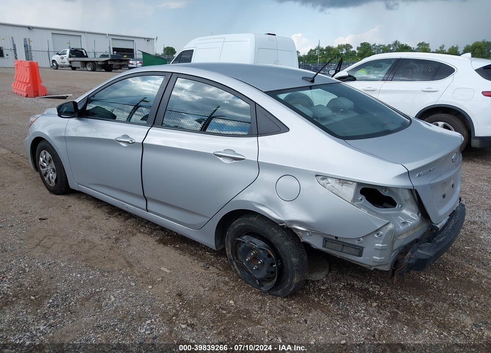 2017 HYUNDAI ACCENT SE VIN: KMHCT4AE6HU188822