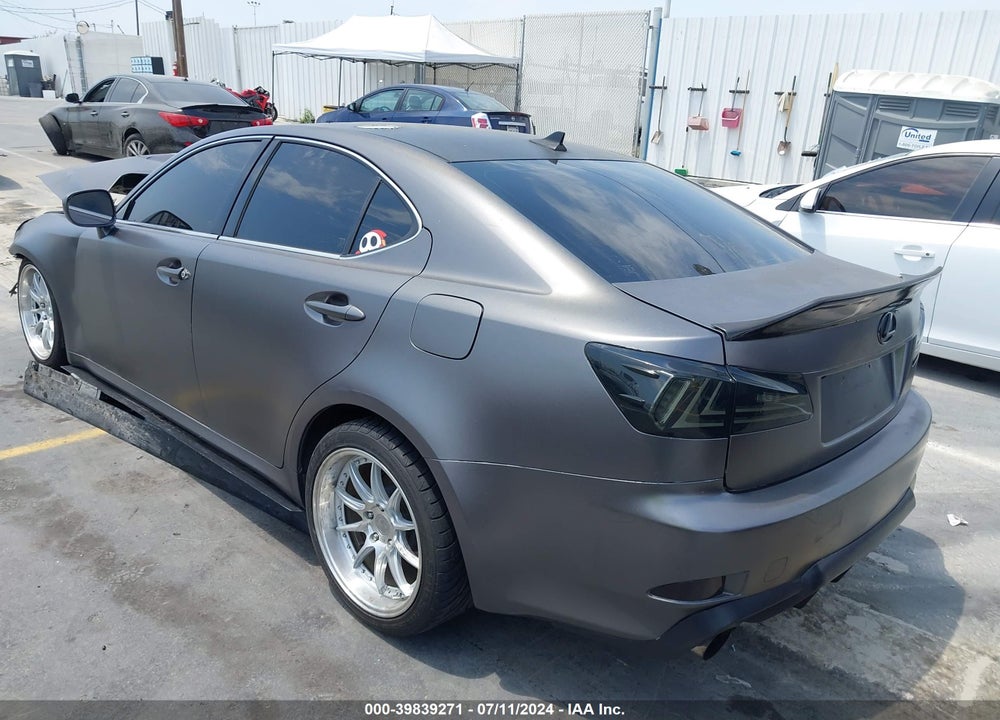 2007 LEXUS IS 250 VIN: JTHBK262172027745