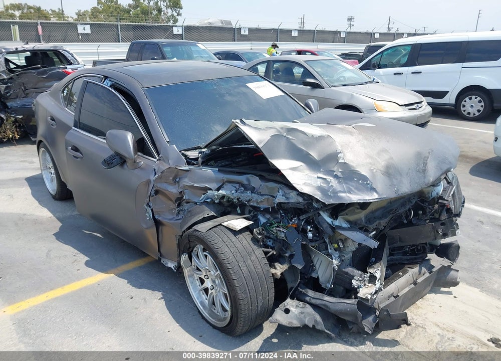 2007 LEXUS IS 250 VIN: JTHBK262172027745