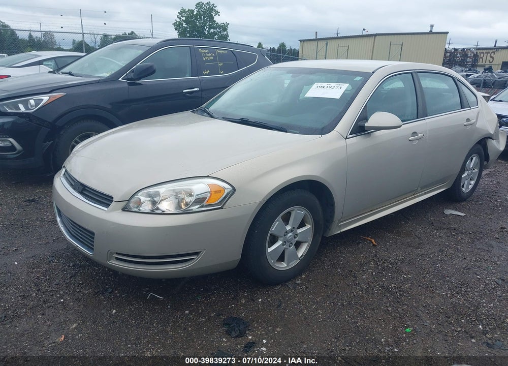 2010 CHEVROLET IMPALA LS VIN: 2G1WA5EK3A1195783