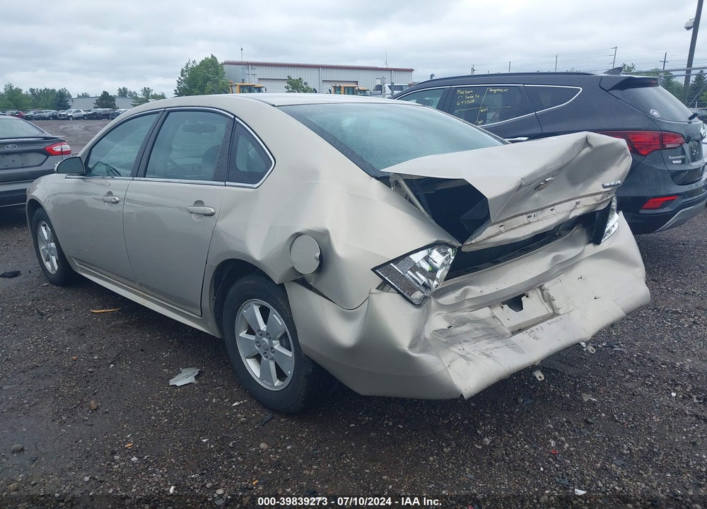 2010 CHEVROLET IMPALA LS VIN: 2G1WA5EK3A1195783