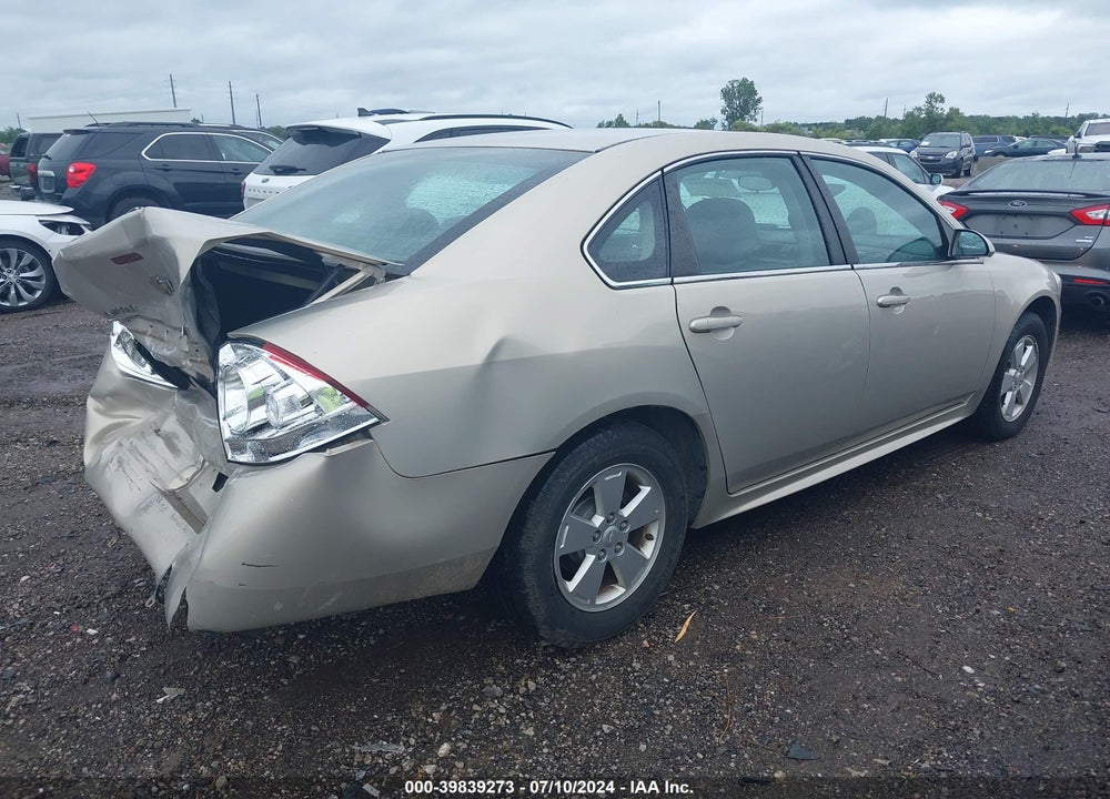 2010 CHEVROLET IMPALA LS VIN: 2G1WA5EK3A1195783