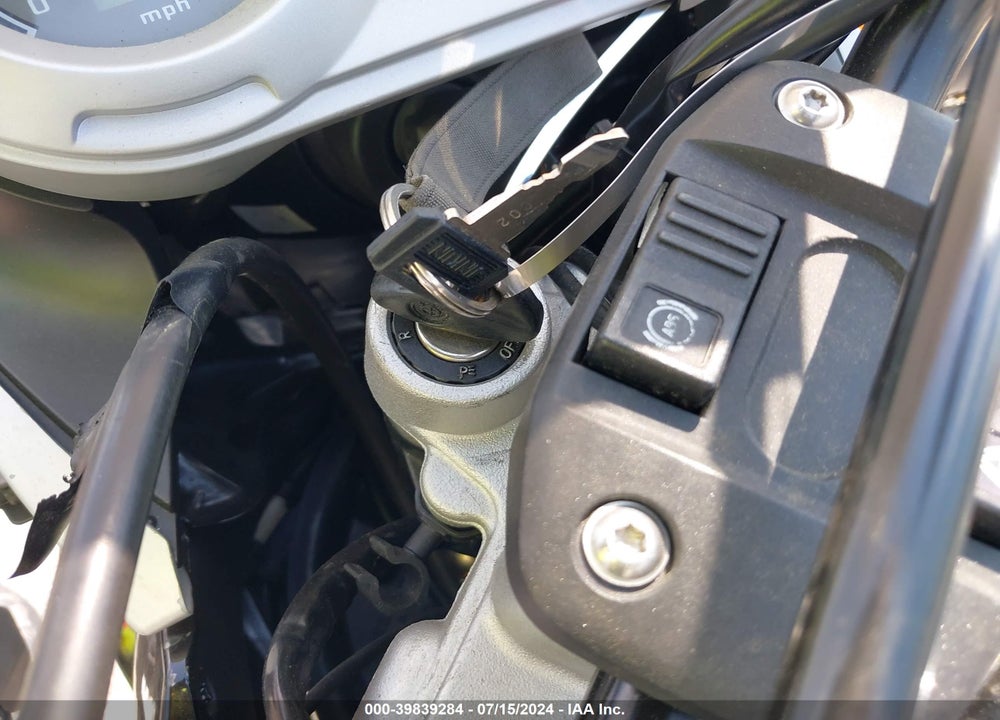 2007 BMW F650 GS VIN: WB10185A07ZL43455