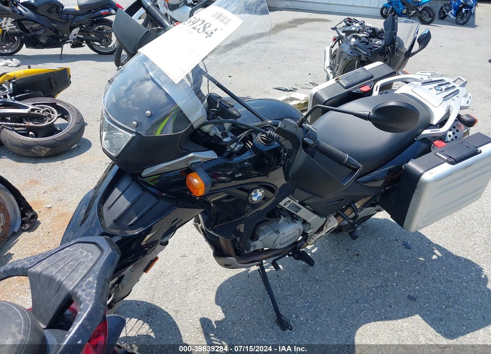 2007 BMW F650 GS VIN: WB10185A07ZL43455