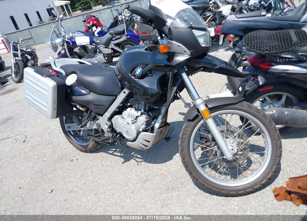 2007 BMW F650 GS VIN: WB10185A07ZL43455