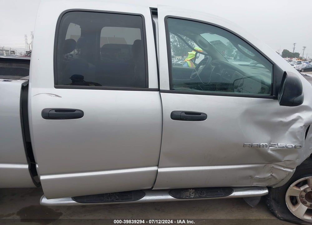2004 DODGE RAM 2500 SLT/LARAMIE VIN: 3D7KU28C14G193287