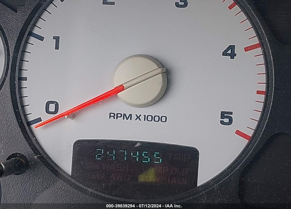 2004 DODGE RAM 2500 SLT/LARAMIE VIN: 3D7KU28C14G193287