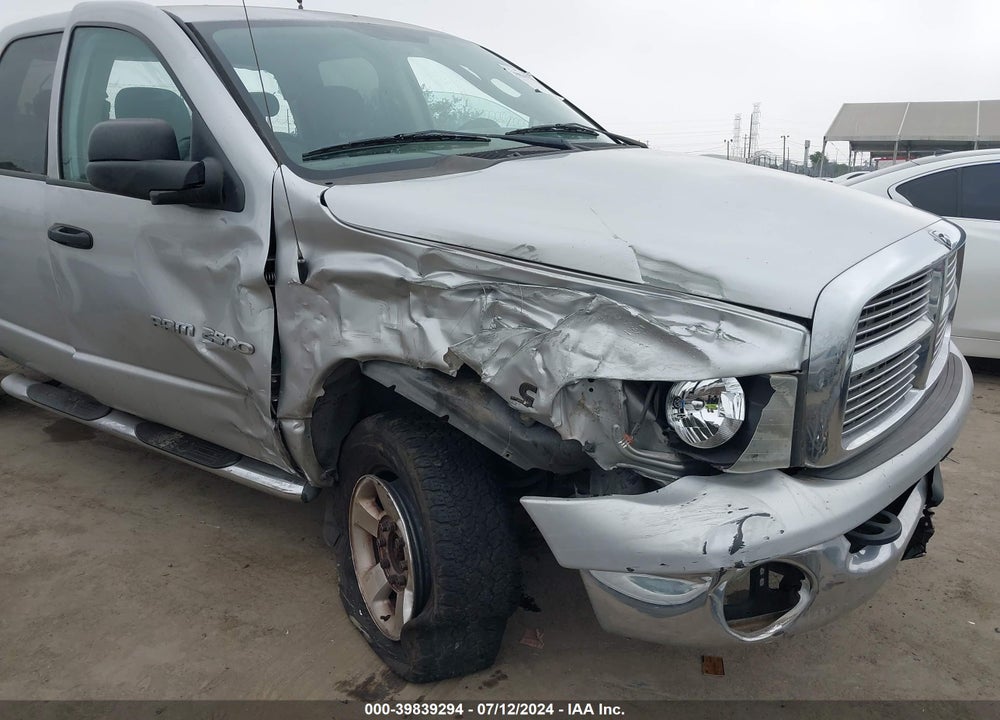 2004 DODGE RAM 2500 SLT/LARAMIE VIN: 3D7KU28C14G193287