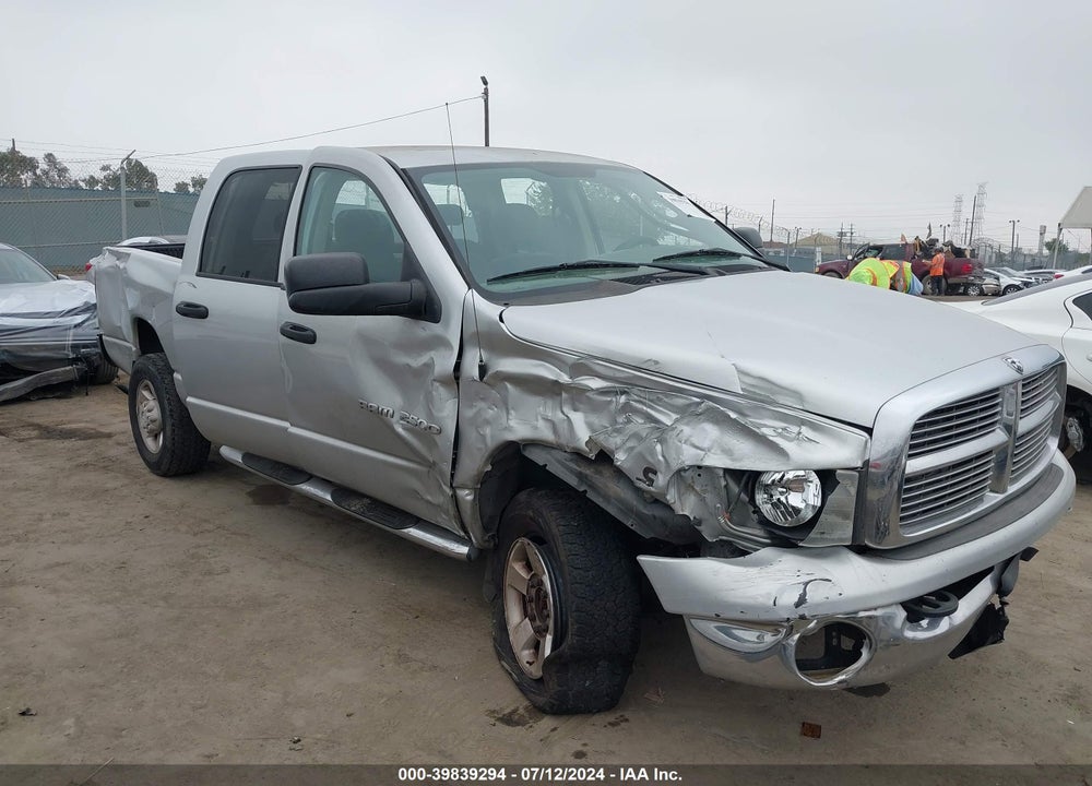2004 DODGE RAM 2500 SLT/LARAMIE VIN: 3D7KU28C14G193287
