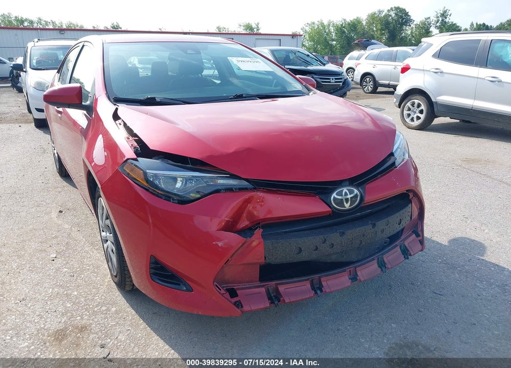 2019 TOYOTA COROLLA LE VIN: 2T1BURHE0KC148417