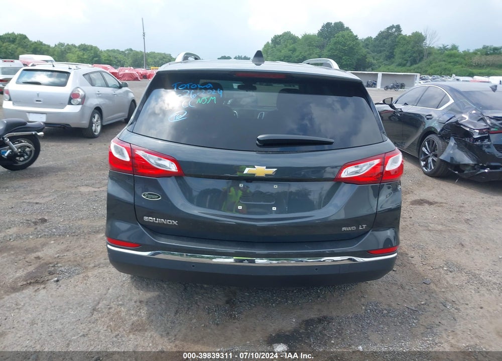 2020 CHEVROLET EQUINOX AWD LT 1.5L TURBO VIN: 2GNAXUEV9L6264834