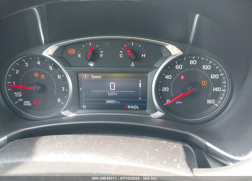 2020 CHEVROLET EQUINOX AWD LT 1.5L TURBO VIN: 2GNAXUEV9L6264834