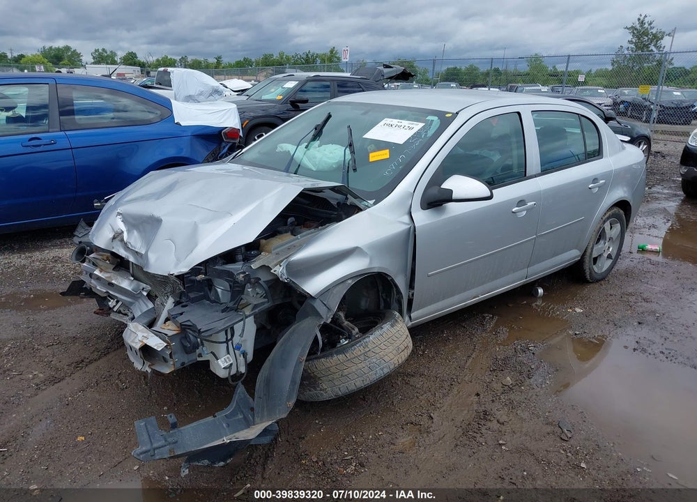 2010 CHEVROLET COBALT VIN: 1G1AD5F5XA7108779