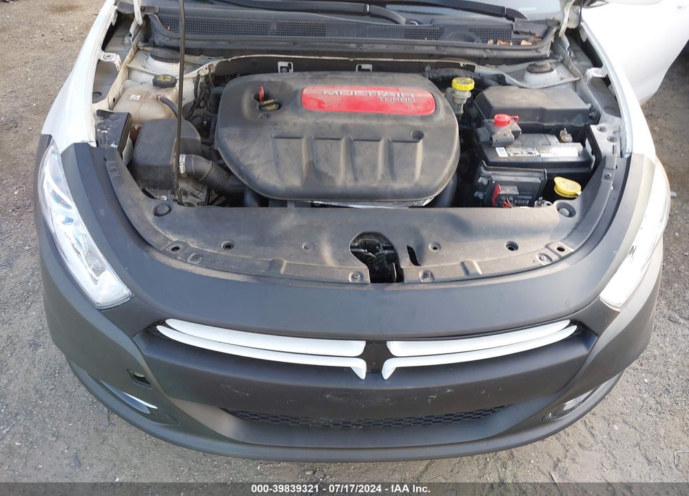 2013 DODGE DART SXT VIN: 1C3CDFBH4DD247516