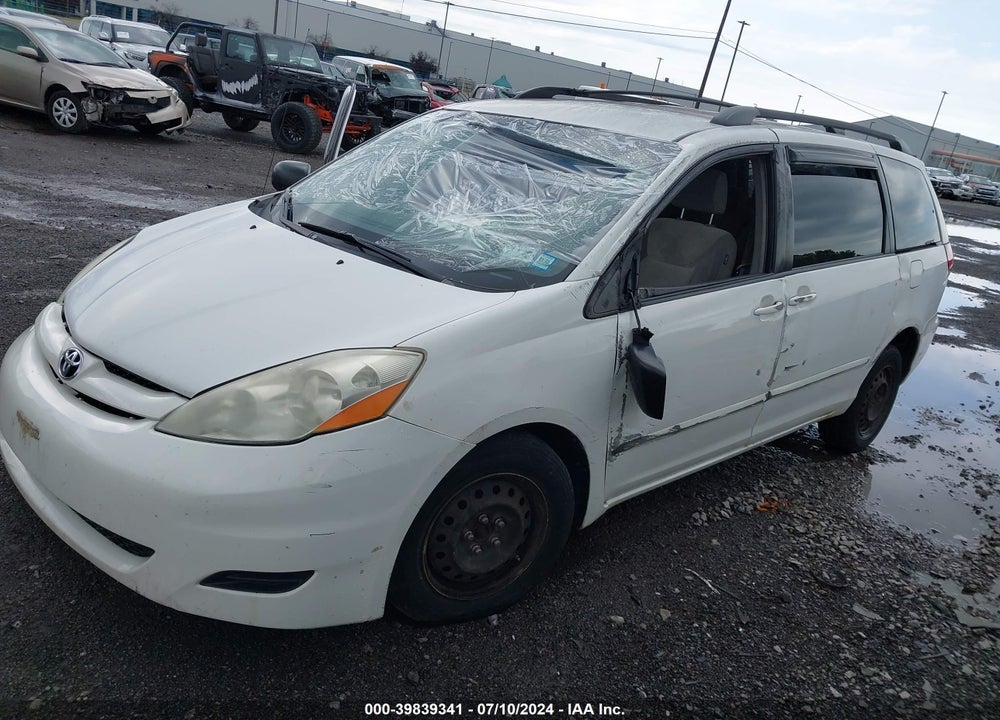 2008 TOYOTA SIENNA LE VIN: 5TDZK23C78S130305