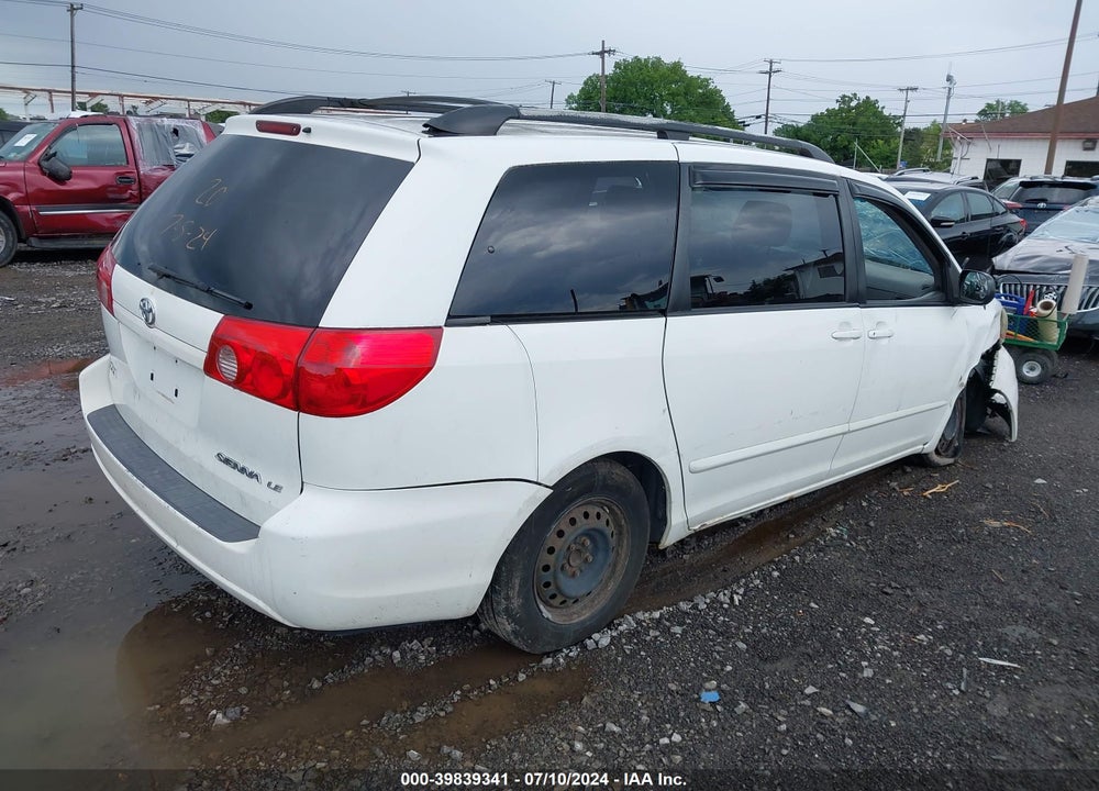 2008 TOYOTA SIENNA LE VIN: 5TDZK23C78S130305