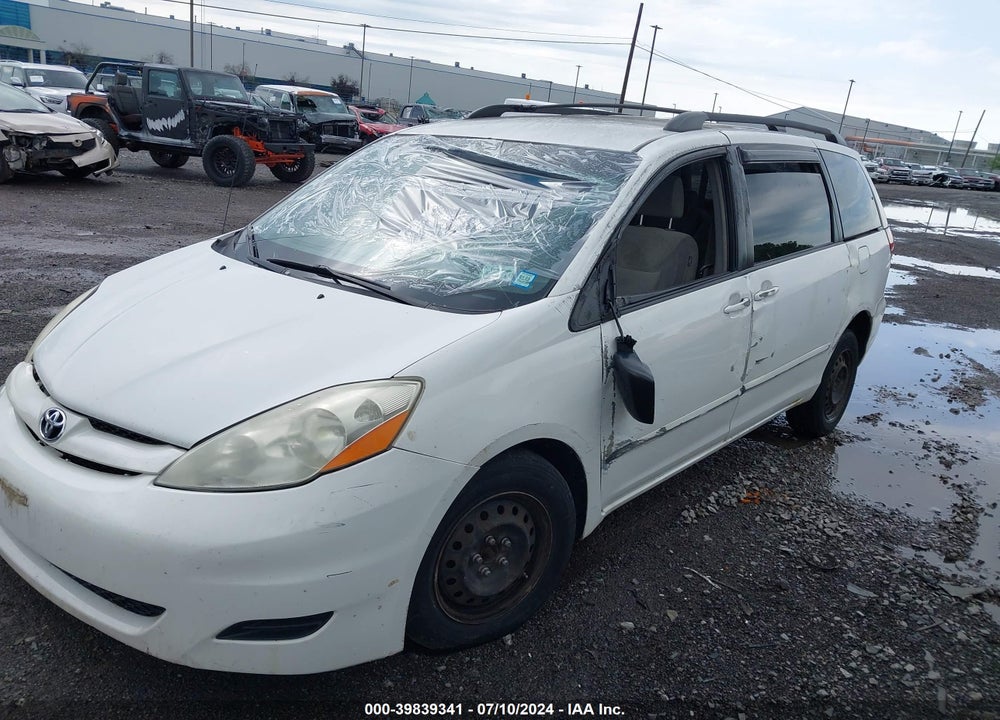 2008 TOYOTA SIENNA LE VIN: 5TDZK23C78S130305