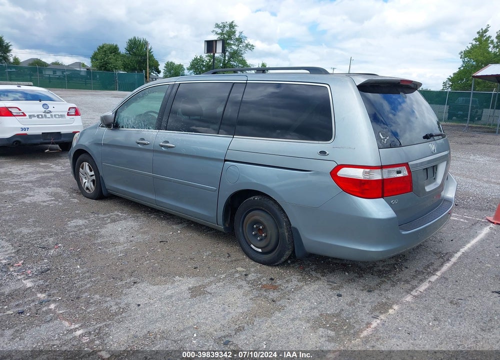2007 HONDA ODYSSEY EX-L VIN: 5FNRL38767B094303