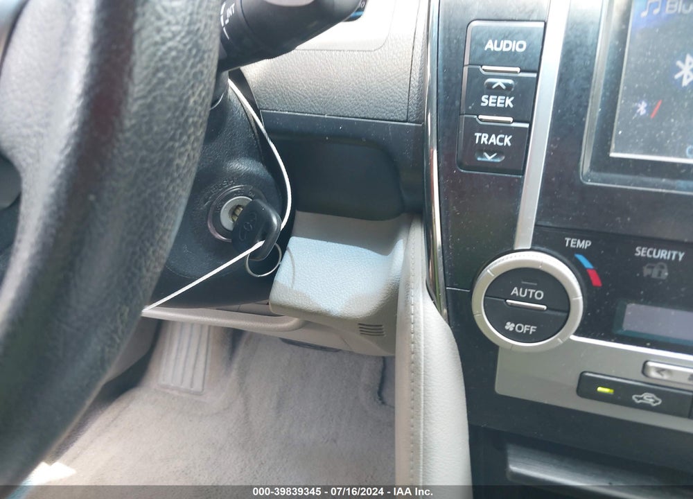2012 TOYOTA CAMRY XLE VIN: 4T1BF1FK8CU168922