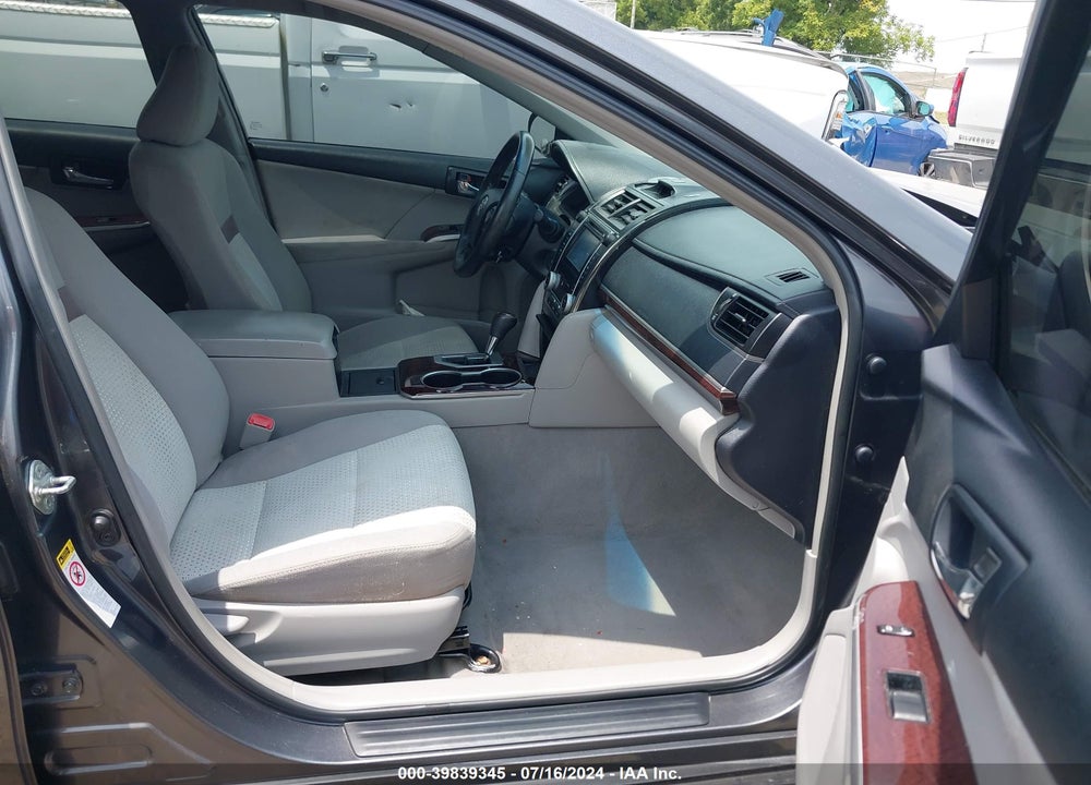 2012 TOYOTA CAMRY XLE VIN: 4T1BF1FK8CU168922