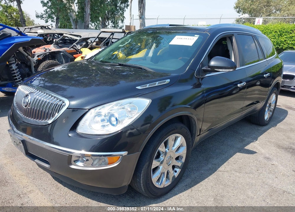 2012 BUICK ENCLAVE PREMIUM VIN: 5GAKRDED0CJ308769