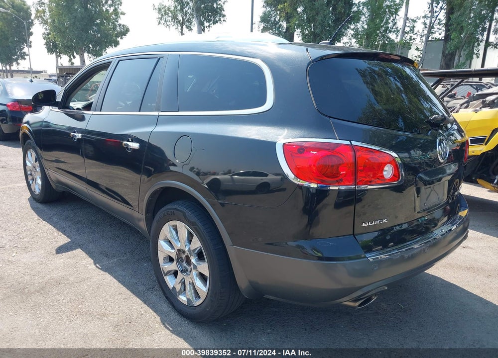 2012 BUICK ENCLAVE PREMIUM VIN: 5GAKRDED0CJ308769