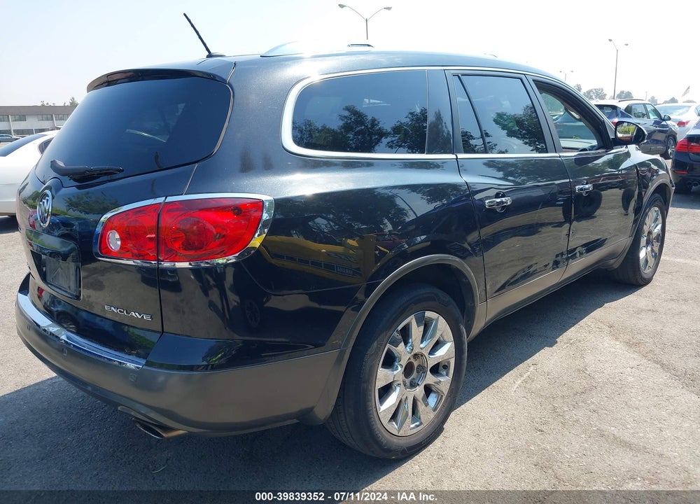 2012 BUICK ENCLAVE PREMIUM VIN: 5GAKRDED0CJ308769
