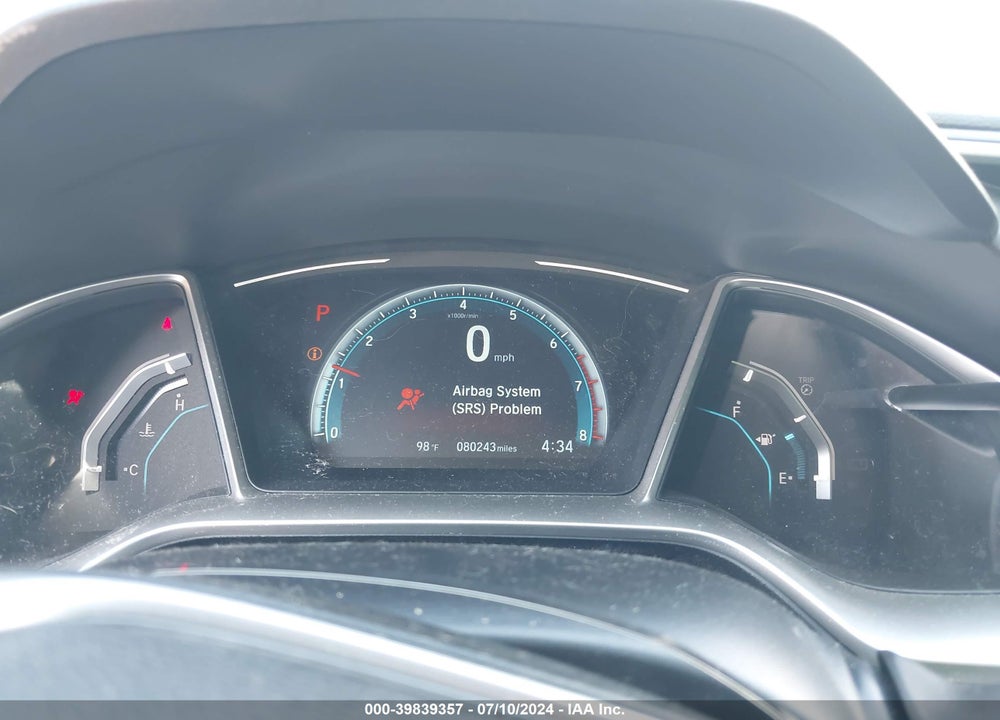 2017 HONDA CIVIC EX-T VIN: 2HGFC1F31HH641126
