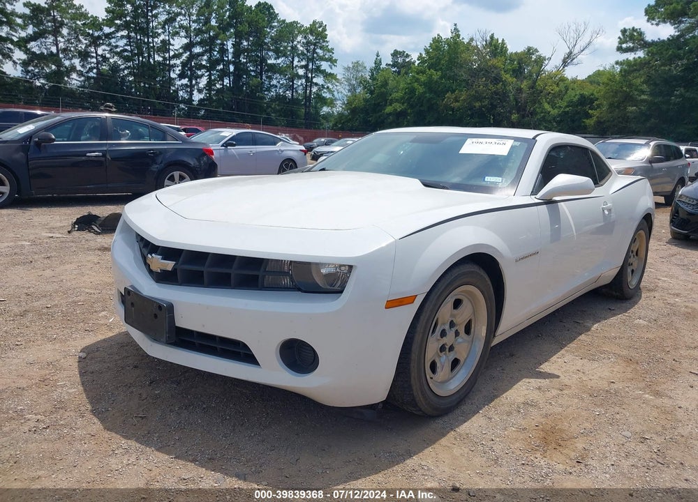 2013 CHEVROLET CAMARO 1LS VIN: 2G1FE1E31D9130233