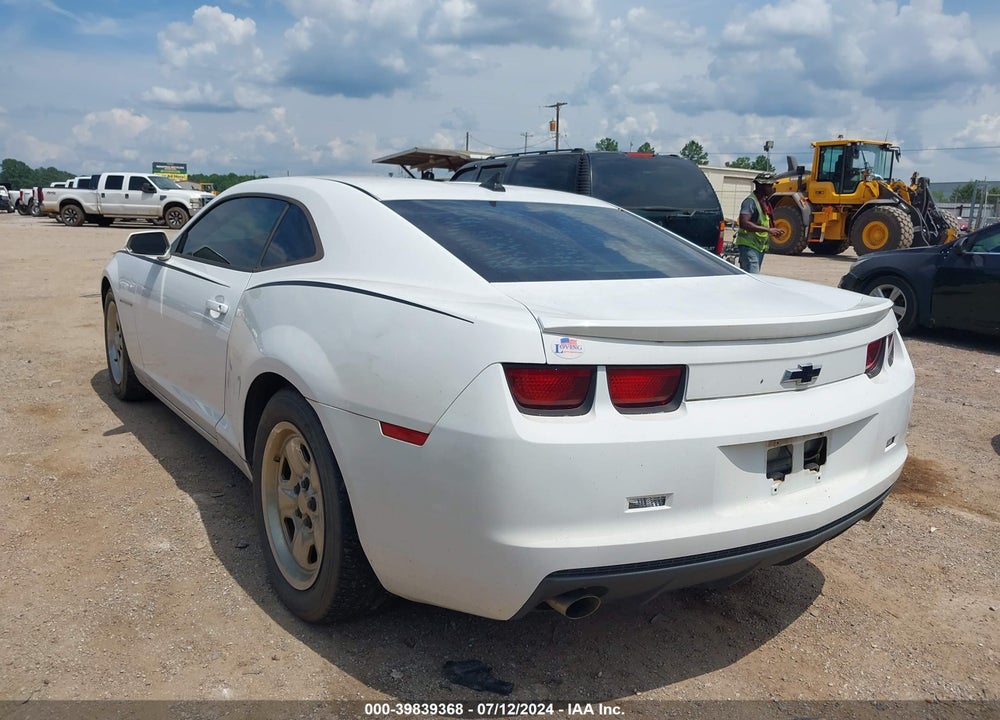 2013 CHEVROLET CAMARO 1LS VIN: 2G1FE1E31D9130233