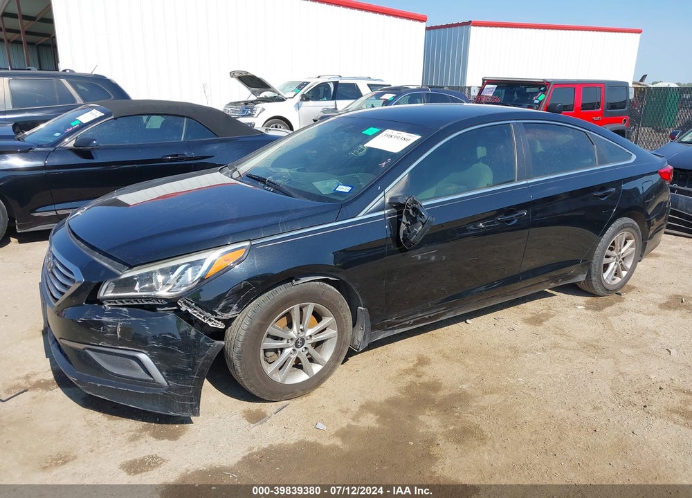 2017 HYUNDAI SONATA SE VIN: 5NPE24AF8HH499817