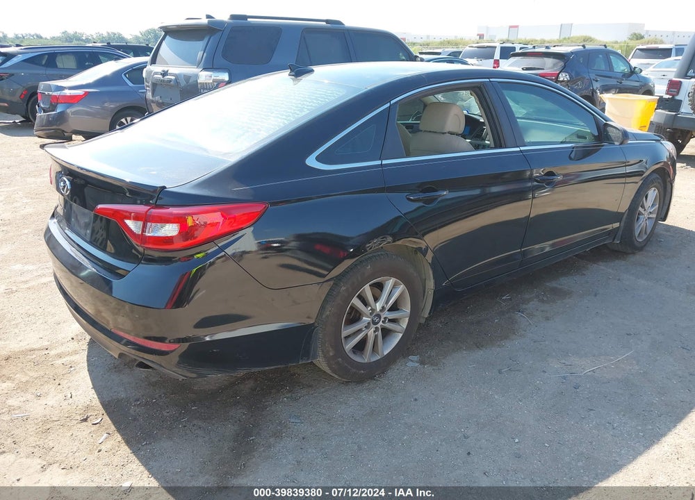 2017 HYUNDAI SONATA SE VIN: 5NPE24AF8HH499817